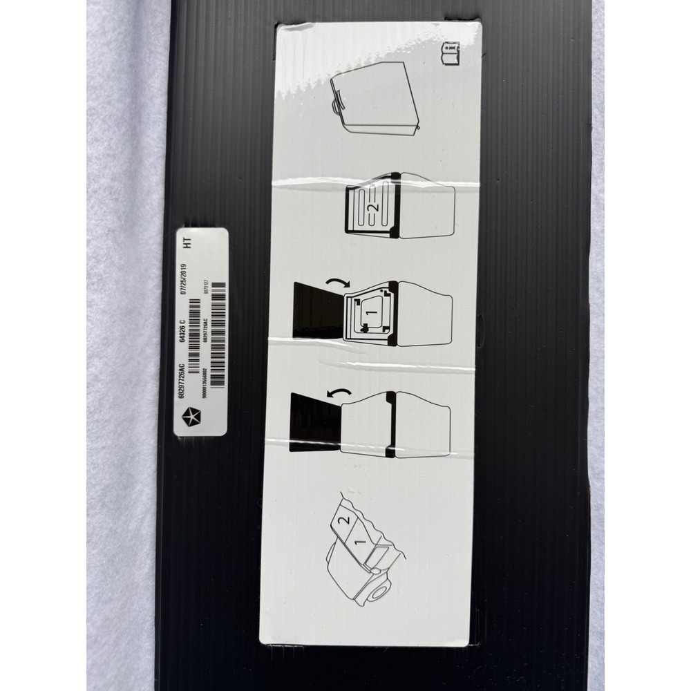 OEM Mopar 2018-2023 Jeep Wrangler JL Freedom Door Panel Storage Bag 68297726AC - Picture 11 of 12